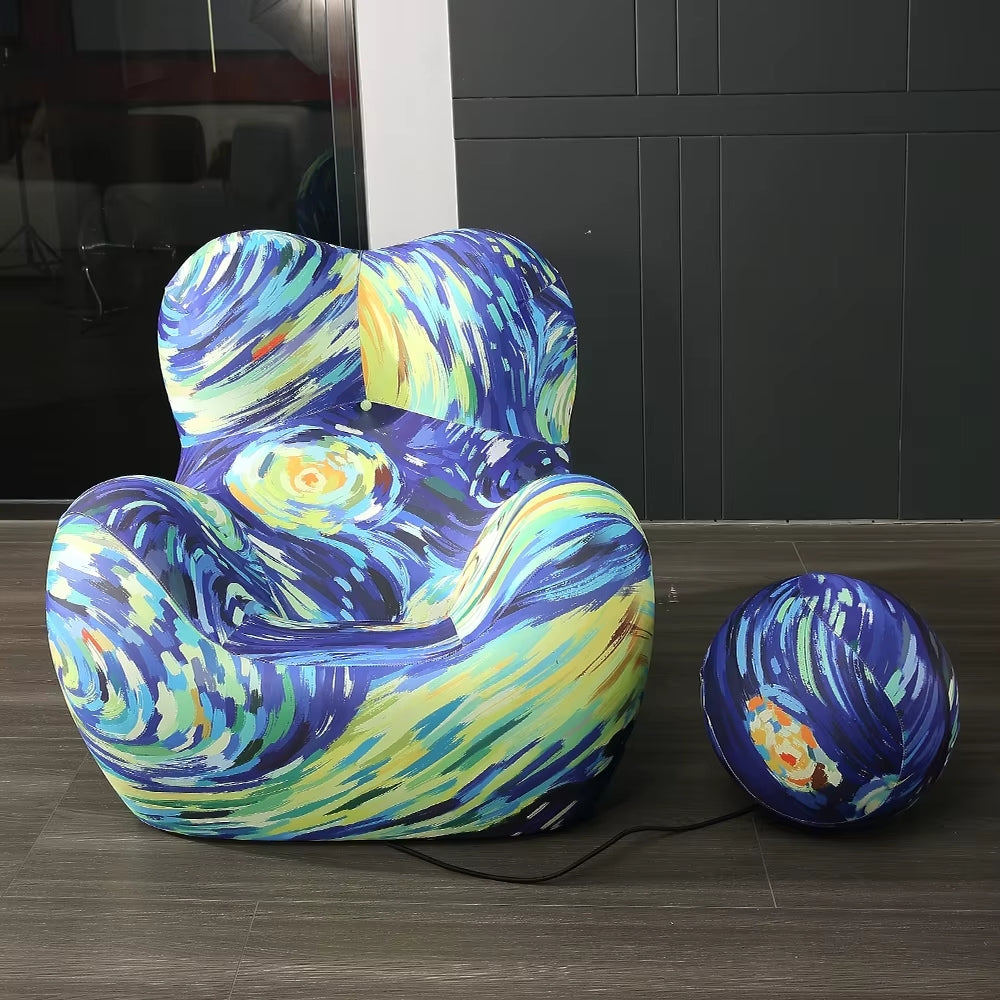 Artistry Cuddle Chair with Ottoman – Customizable Edition