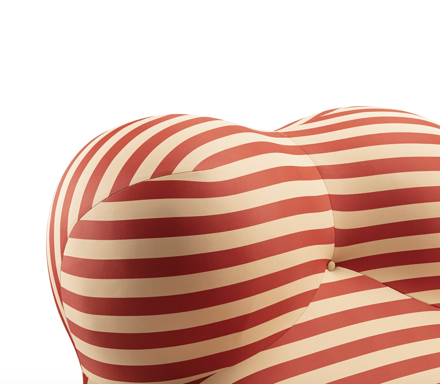 Artisan Stripe Cuddle Chair with Ottoman