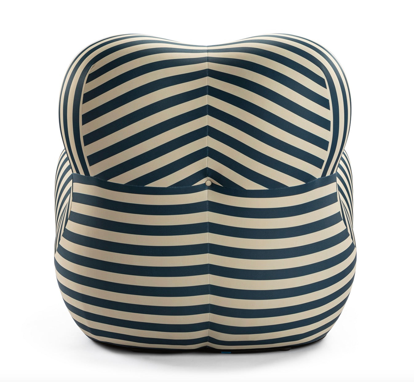 Artisan Stripe Cuddle Chair with Ottoman