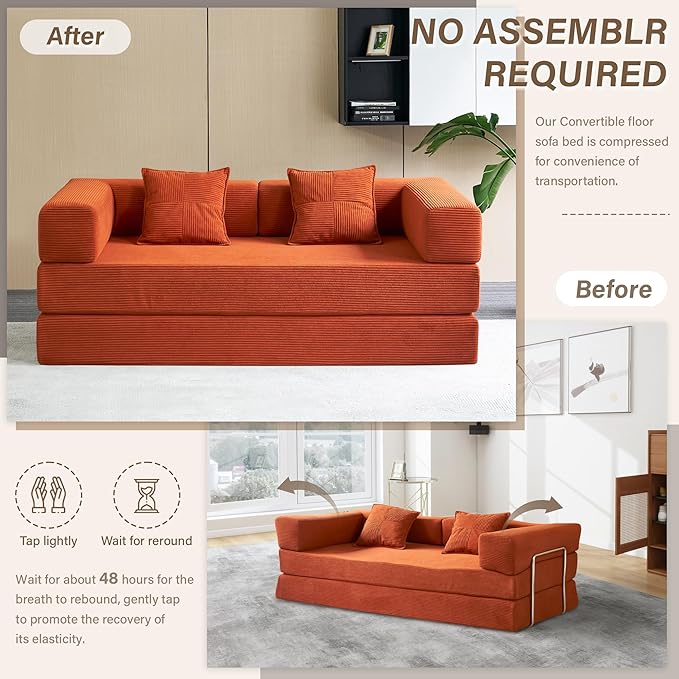 Corduroy Luxe Sofa Bed