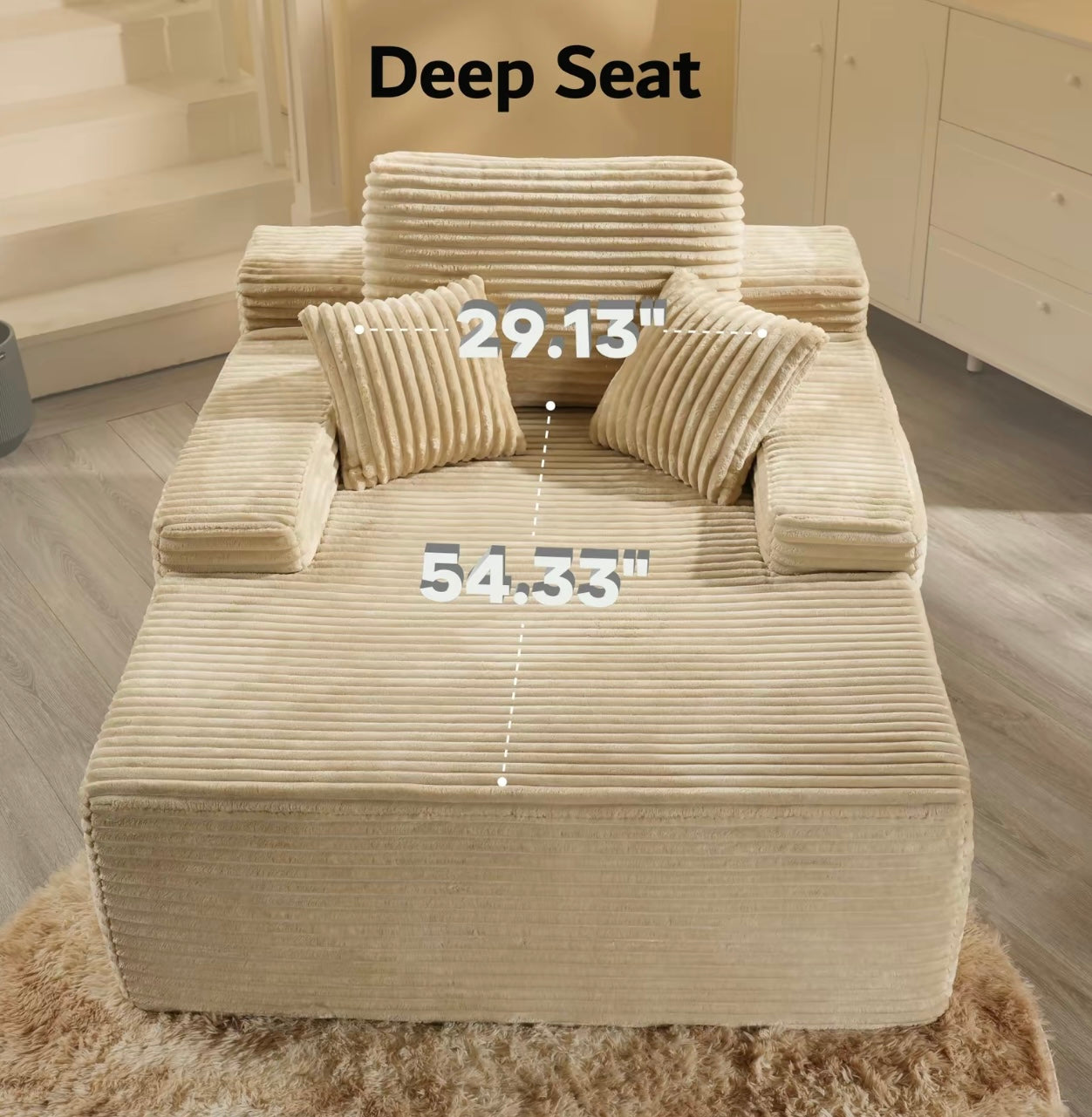 SnugNest Sleeper Sofa Bed