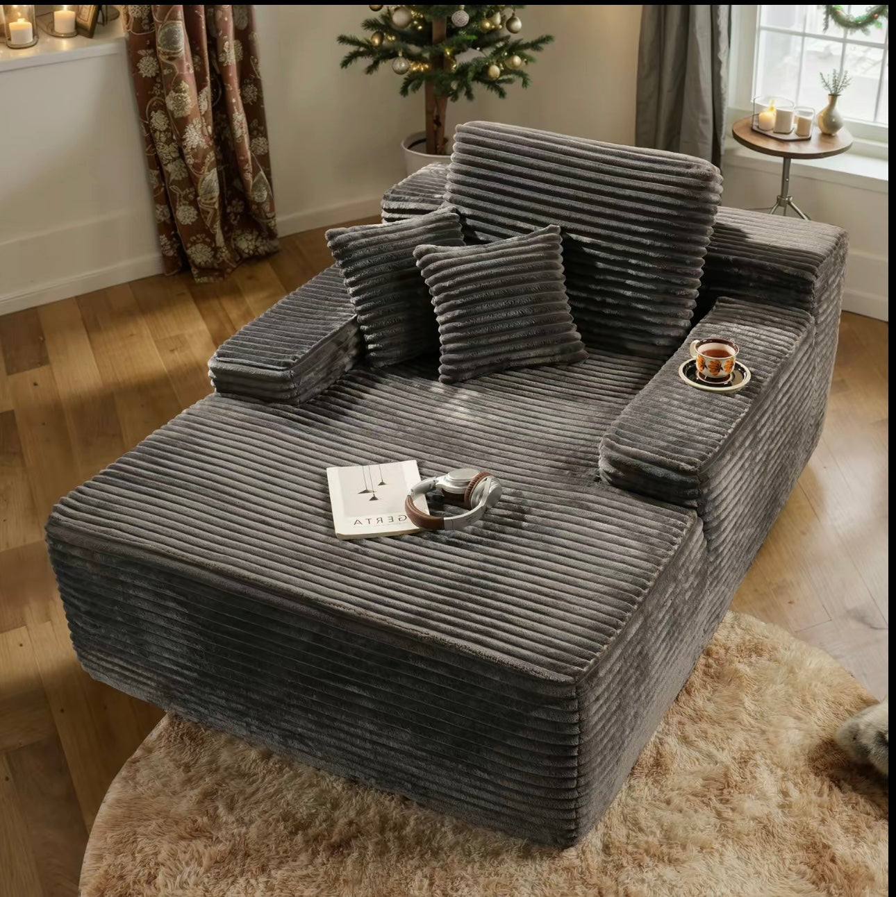 SnugNest Sleeper Sofa Bed