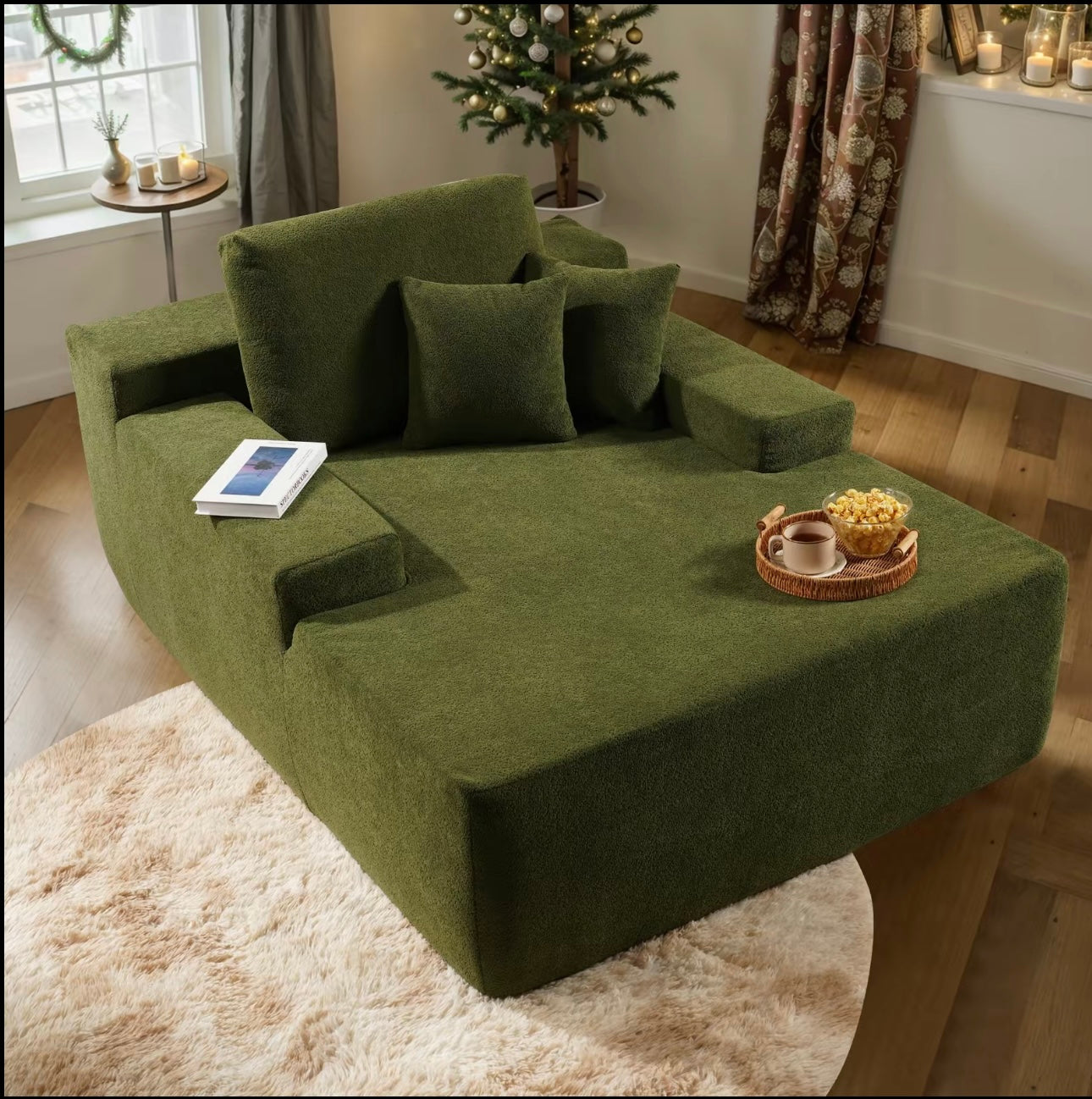 SnugNest Sleeper Sofa Bed