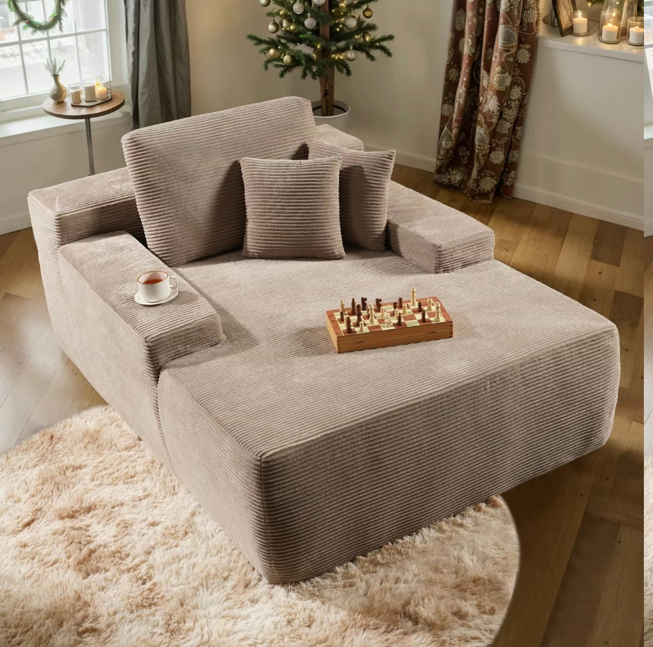 SnugNest Sleeper Sofa Bed