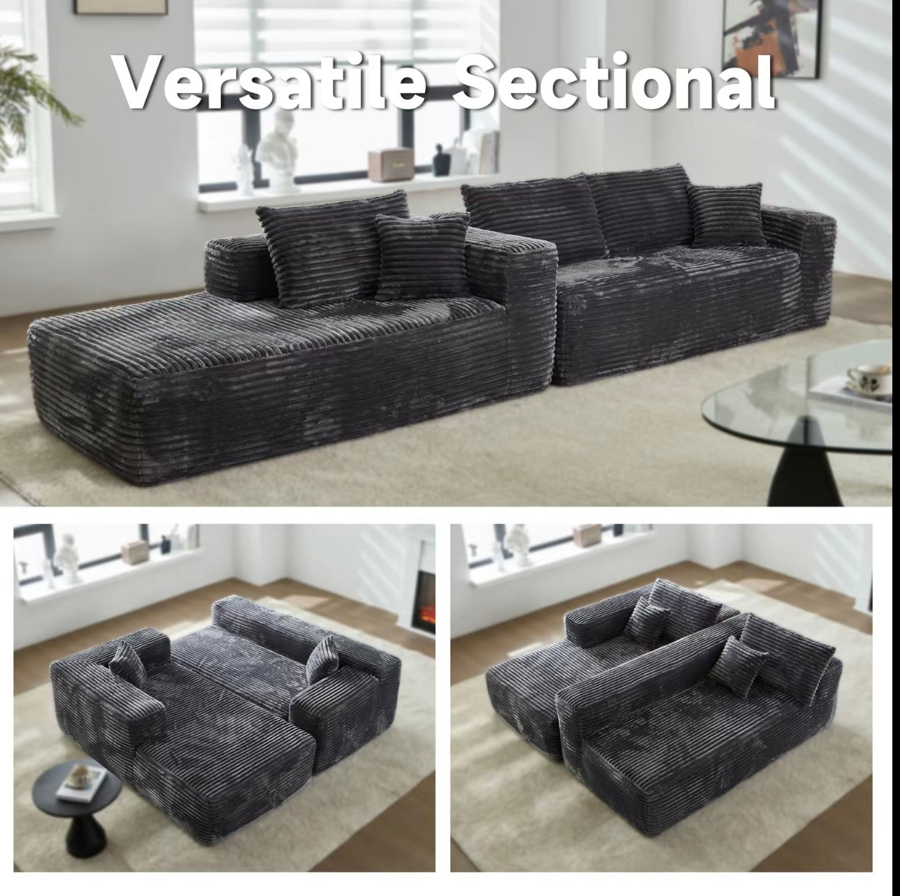 Nova Modular Couch with Chaise