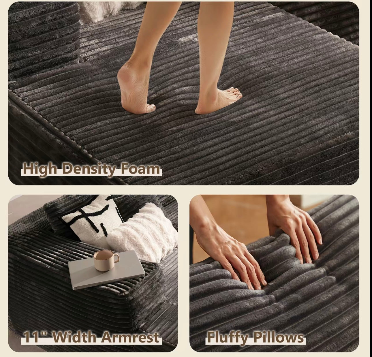 Nova Modular Couch with Chaise